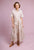 Robe longue feuillus
