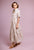 Robe longue feuillus